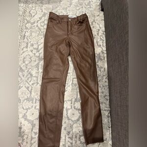 Abercrombie kids leather pants